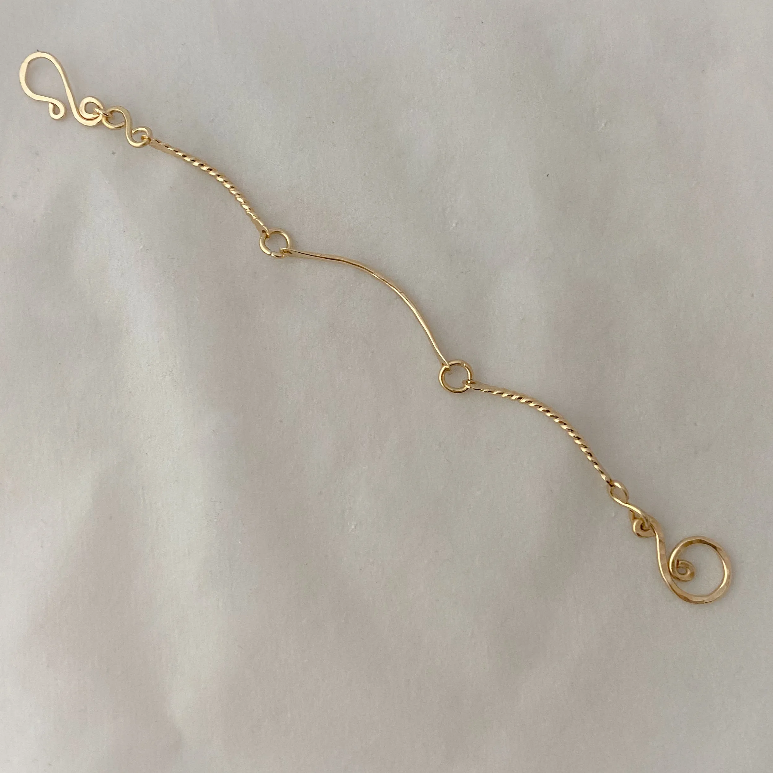Twisted Bar Bracelet