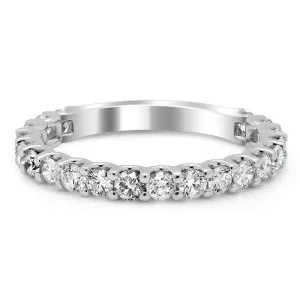 U Prong Diamond Wedding Ring, 1.00cttw