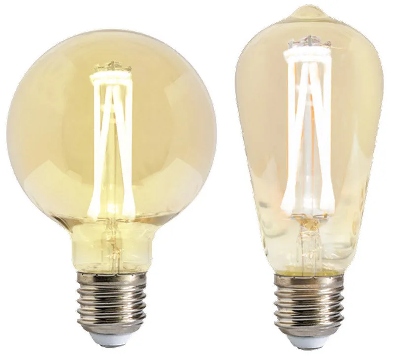 Vintage LED Bulbs with 6 LEDs