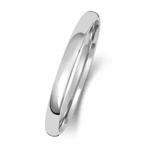 Wedding Band 9K Slight Court 2mm-1.15 Wedding  Ring W111WL